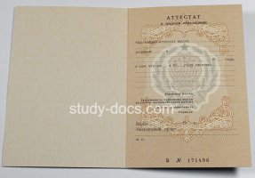 Аттестат за 11 класс до 1994 в Мурманске