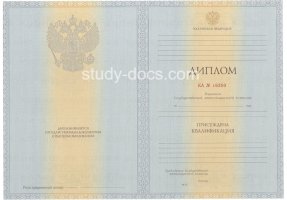 Диплом специалиста 2012-2013 в Мурманске